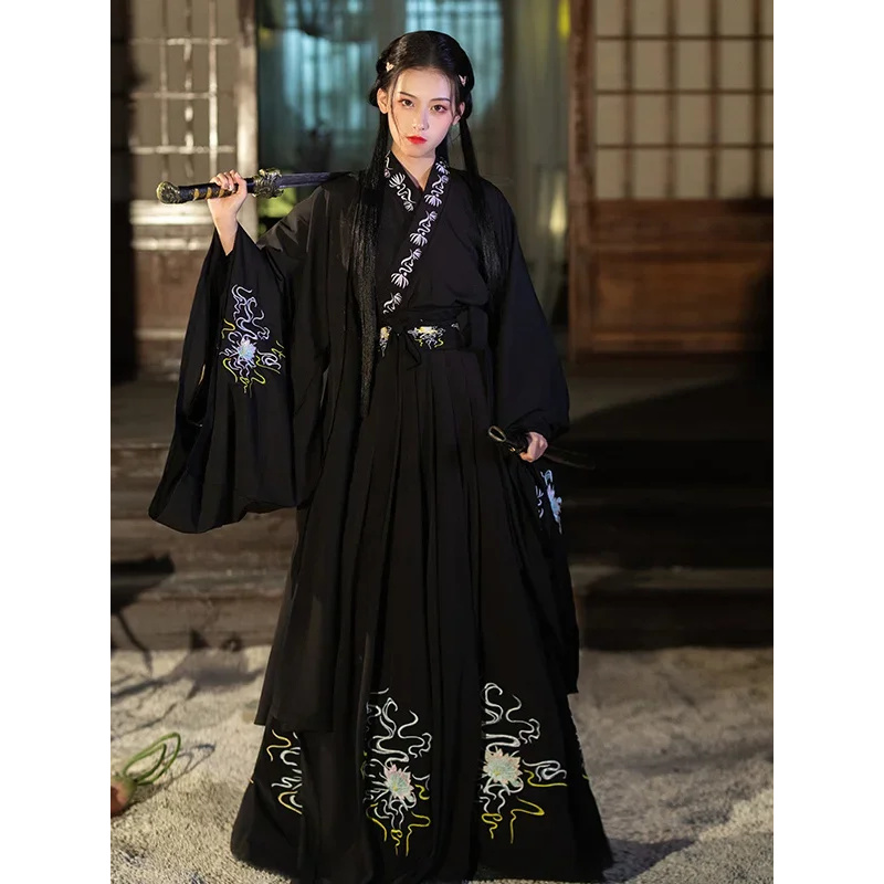 Hanbok Modern Set - Moderne Hanfu Vrouw Chinese Traditionele Jurk
