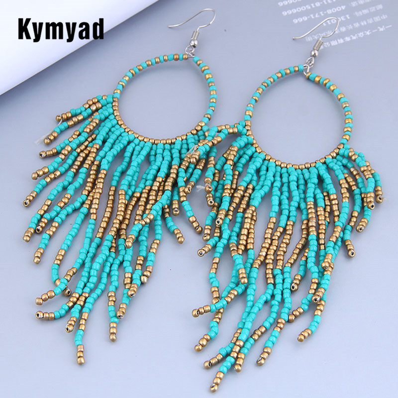 Ethnic Fashion Trends 2025 - Kymyad oorbellen 2025 trend nieuwe lange