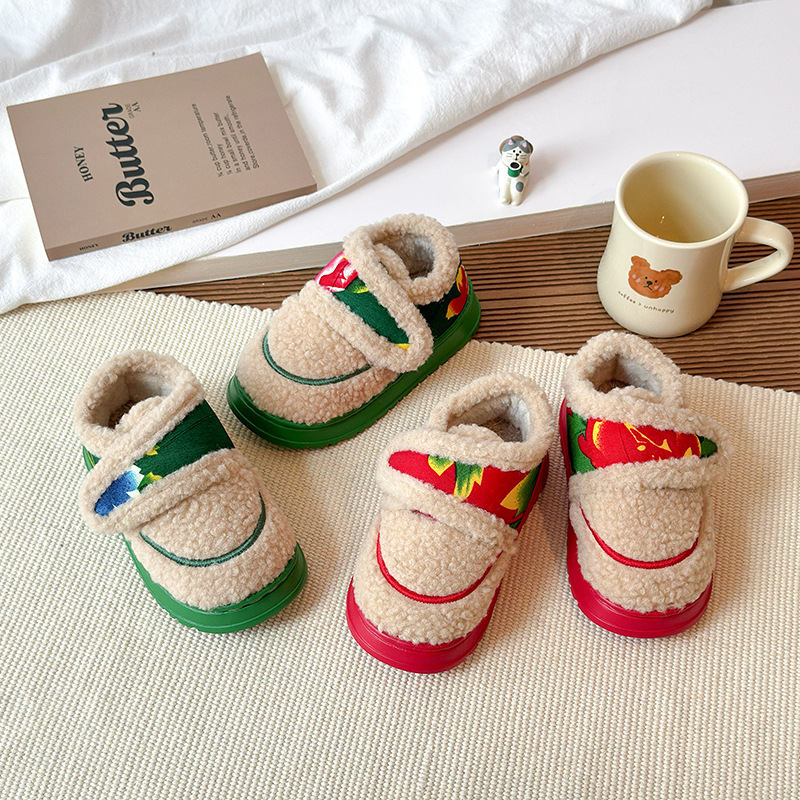 Kids Ethnic Fashion - Mode Retro Meisjes Schoenen 2025winter Nieuwe