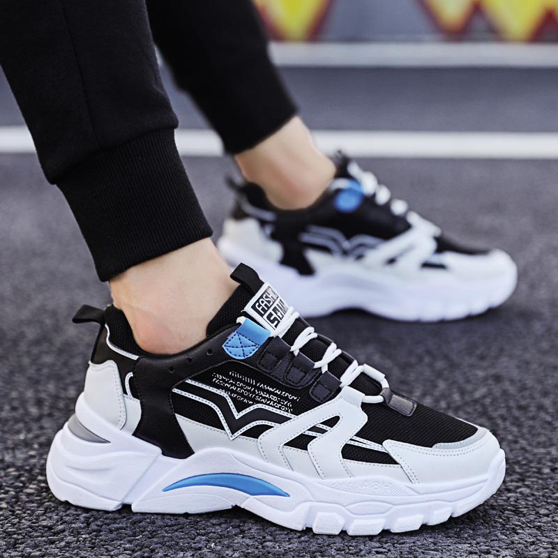 Ethnic Luxe Fashion - Big Size Chunky Hoogte Man Sneakers