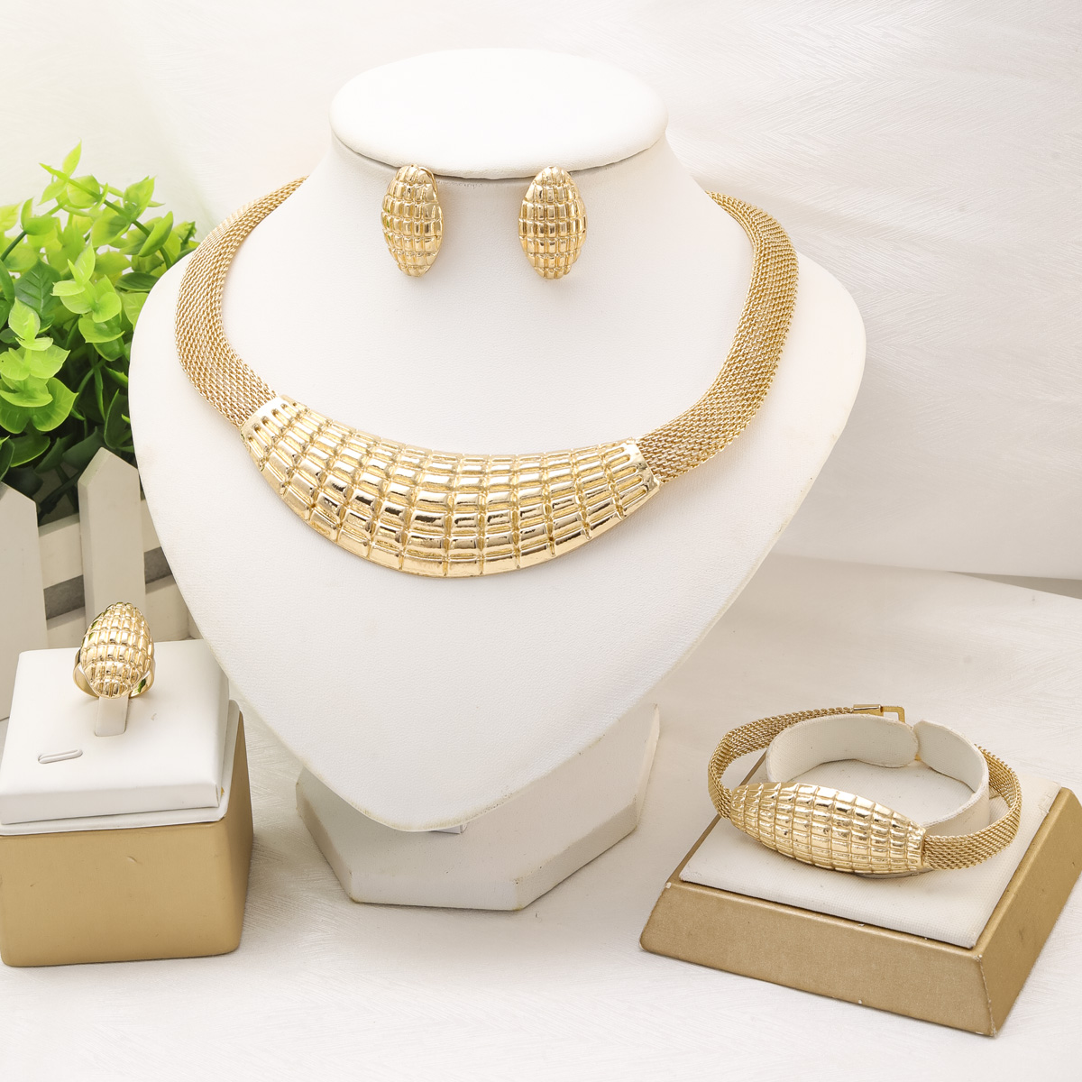 Ethnic Fashion Trends 2025 - Mode-sieraden Sets voor Vrouwen Choker Ketting