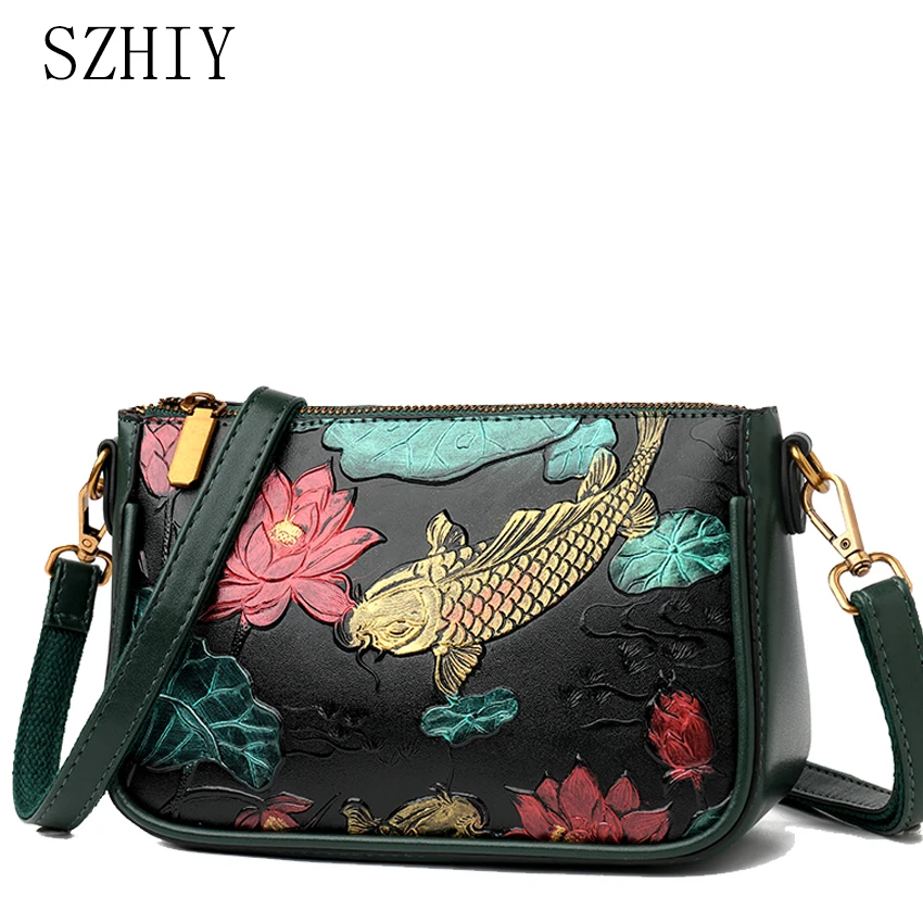 Ethnic Luxe Fashion - Designer schoudertas dames crossbody portemonnee voor