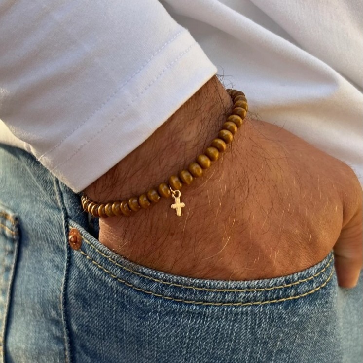 Houten kralenarmband voor mann - Ethnic Wear Men'S Fashion recensie en prijs