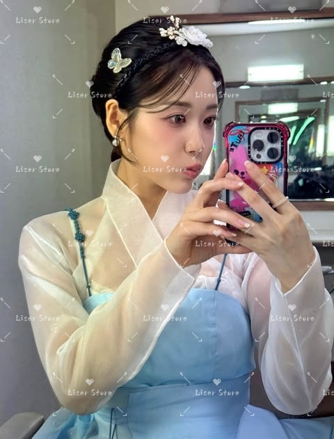 Liser Korte Moderne Hanbok Lic - Hanbok Modern Set recensie en prijs