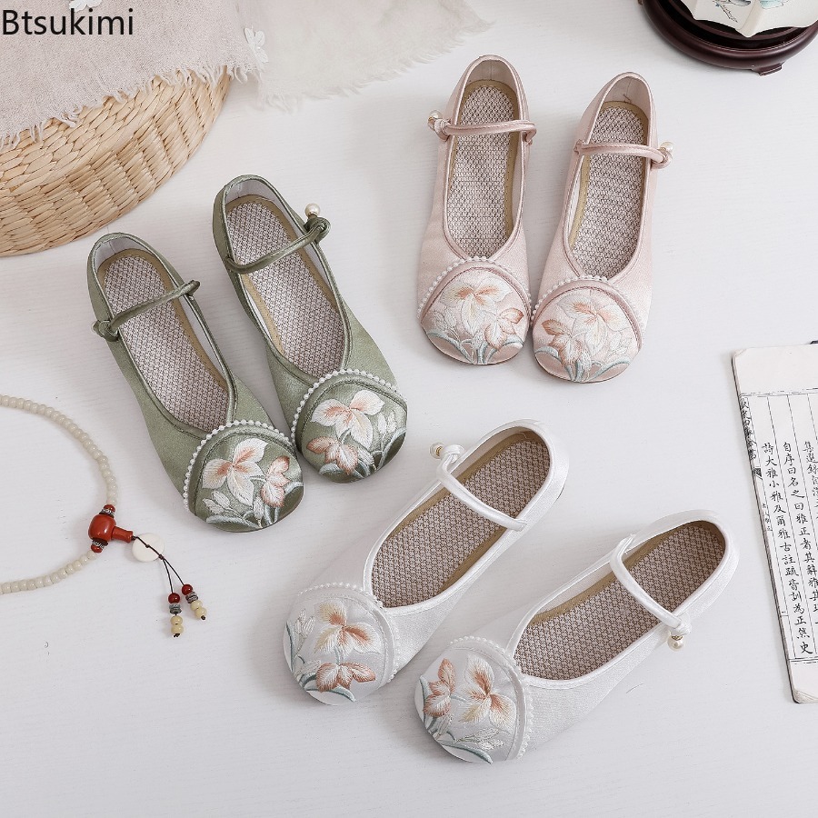 Mode geborduurde damesschoenen - Ethnic Fashion In recensie en prijs