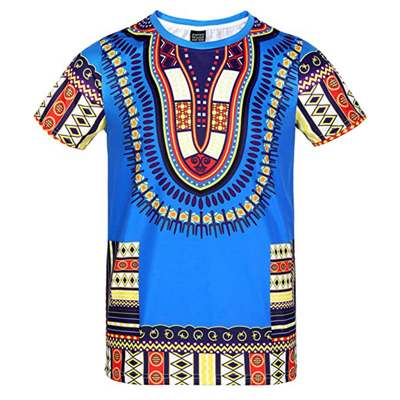 Zomer Harajuku 3D Print Afrika - Kids Ethnic Fashion recensie en prijs