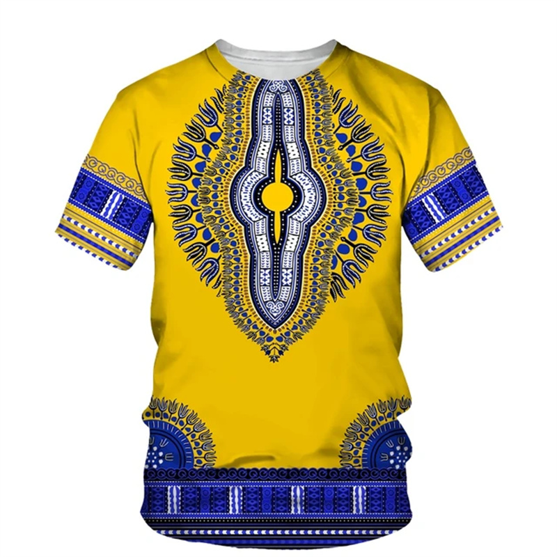Zomer Harajuku 3D Print Afrika - Kids Ethnic Fashion recensie en prijs