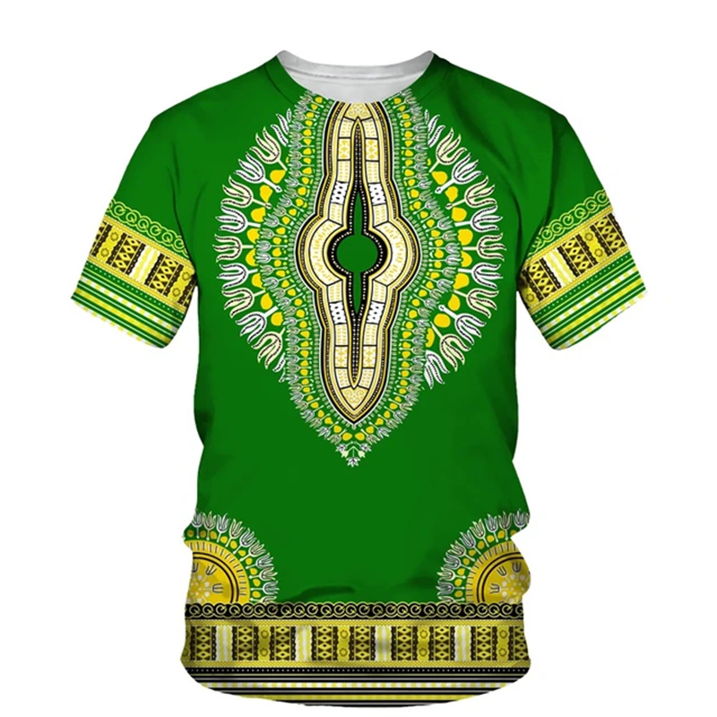 Zomer Harajuku 3D Print Afrika - Kids Ethnic Fashion recensie en prijs