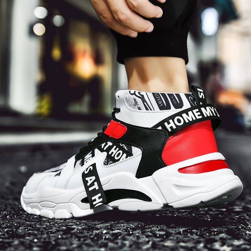 Grote Maat Hoge Top Chunky Man - Ethnic Luxe Fashion recensie en prijs