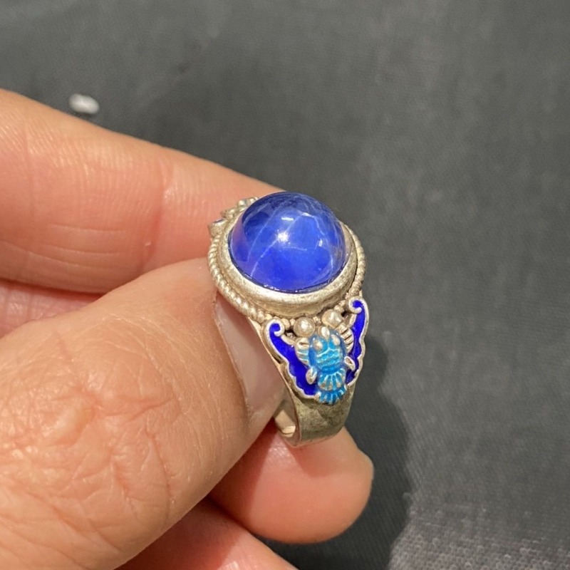 Etnische Cloisonne open ring,  - Ethnic Wear Men'S Fashion recensie en prijs