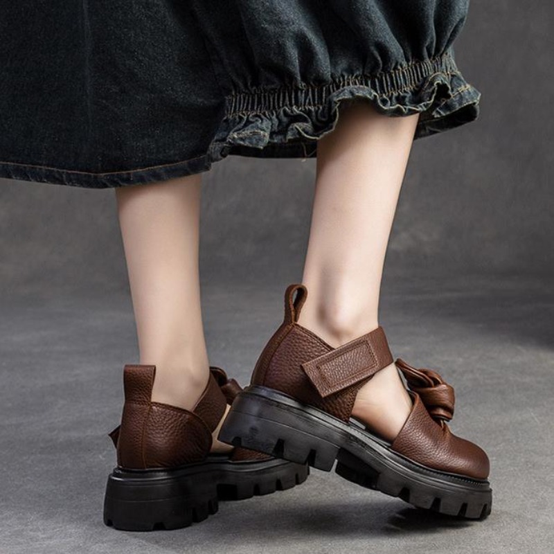 5 cm etnische knoop platform w - Ethnic Fashion In recensie en prijs