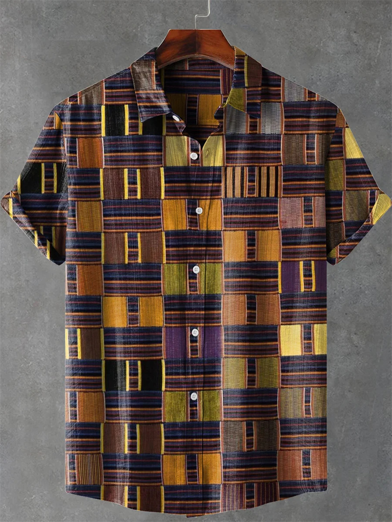 Heren linnen overhemd vintage  - Ethnic Fashion World recensie en prijs