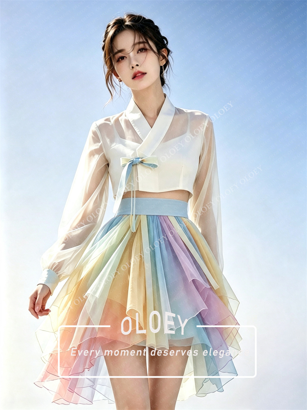 OLOEY Moderne 3-delige korte c - Hanbok Modern Set recensie en prijs