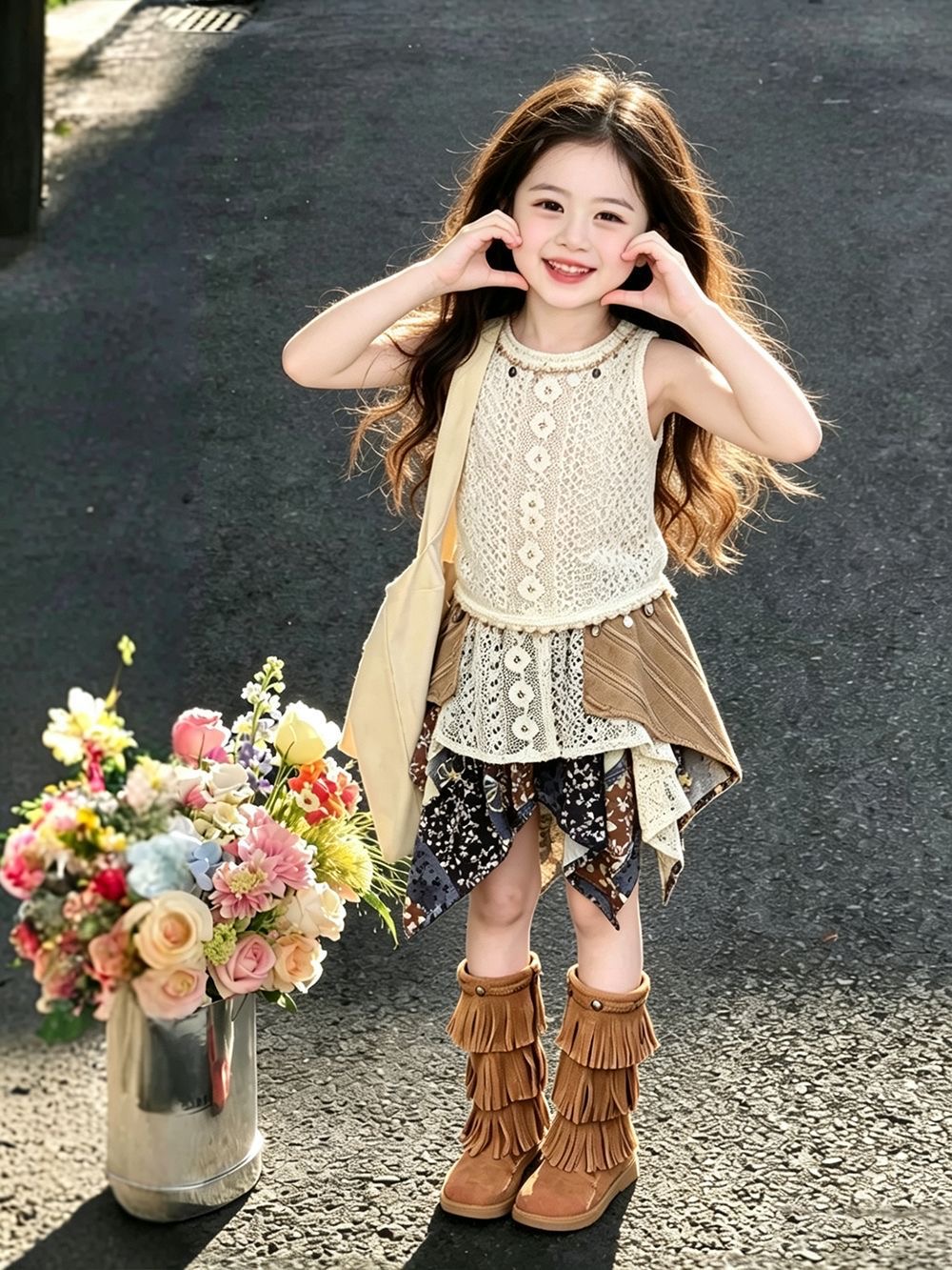 Meisjes zomeroutfit 2026 Nieuw - Kids Ethnic Fashion recensie en prijs