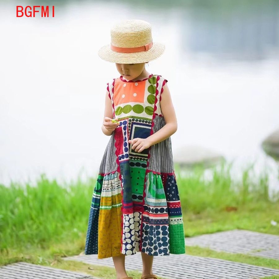 Kinderen Meisjes Retro Jurk 1- - Kids Ethnic Fashion recensie en prijs
