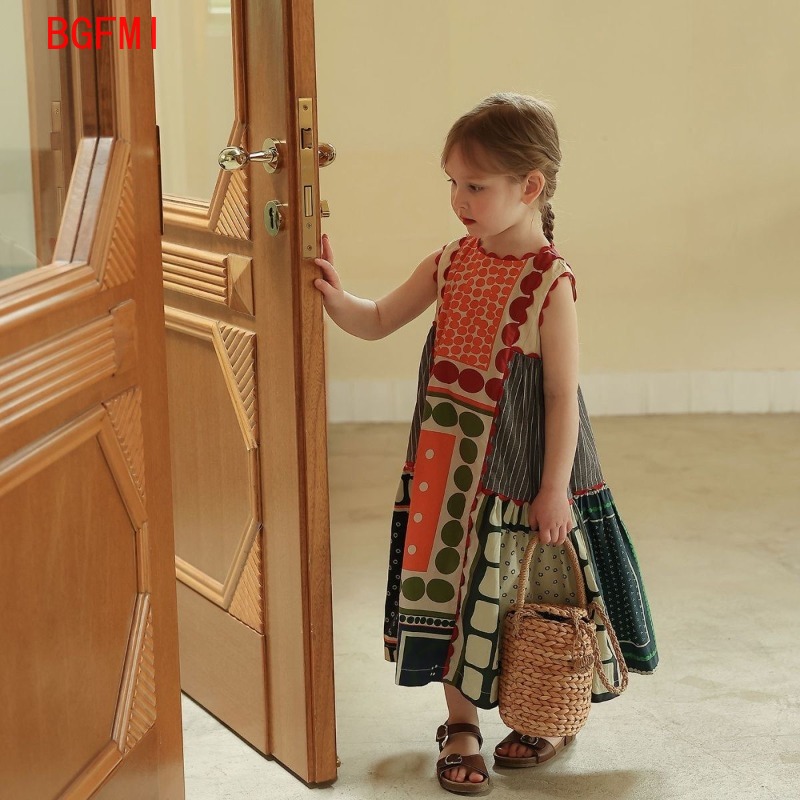 Kinderen Meisjes Retro Jurk 1- - Kids Ethnic Fashion recensie en prijs